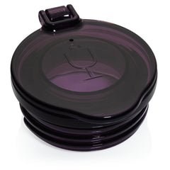 Champagne Flute Replacement Lids | (Clear, Purple & Black) - Quick Replace