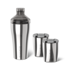 Cocktail Shaker + Rocks Bundle | Polished Stainless | 22/12oz - Fresh Finish