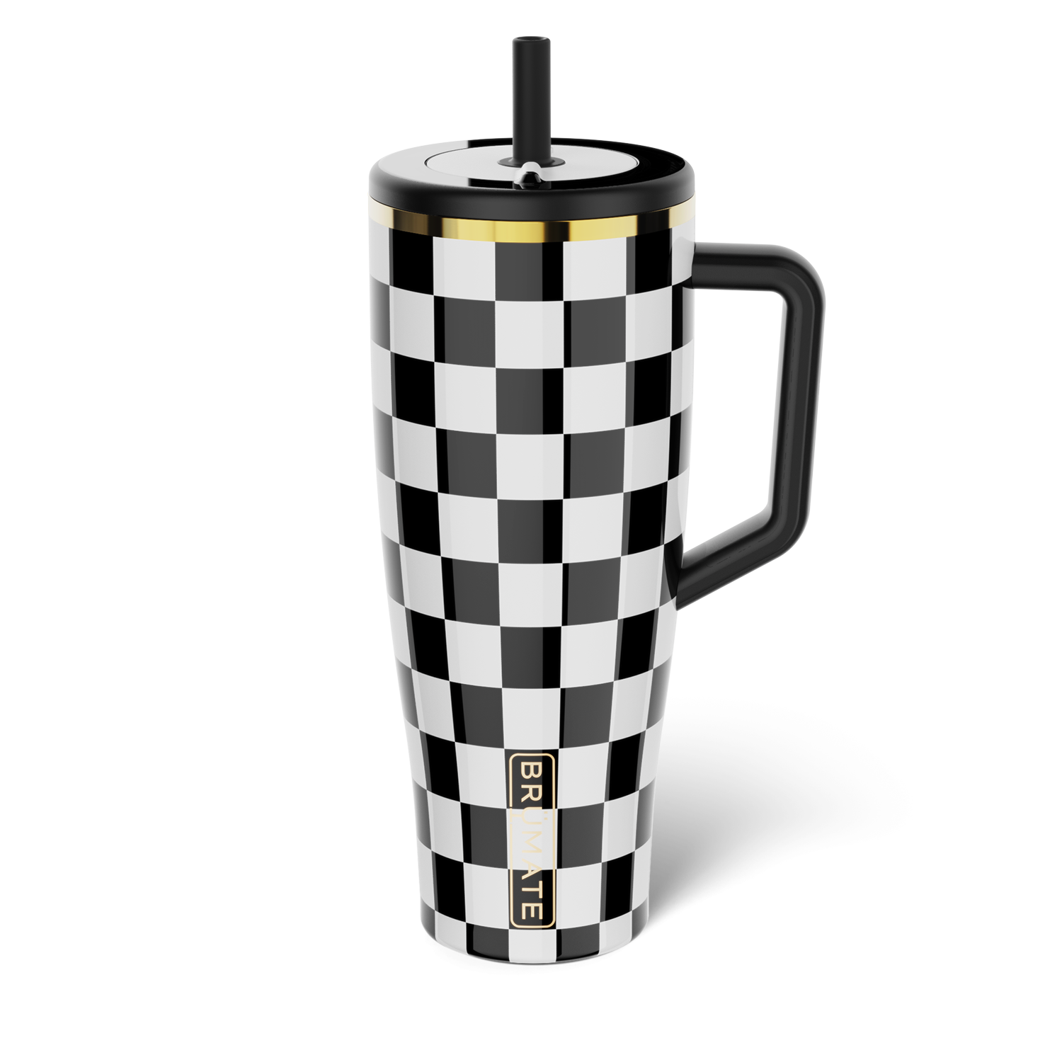 Era 40oz | Black & White Checker - Daily Clean