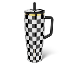 Era 40oz | Black & White Checker - Daily Clean