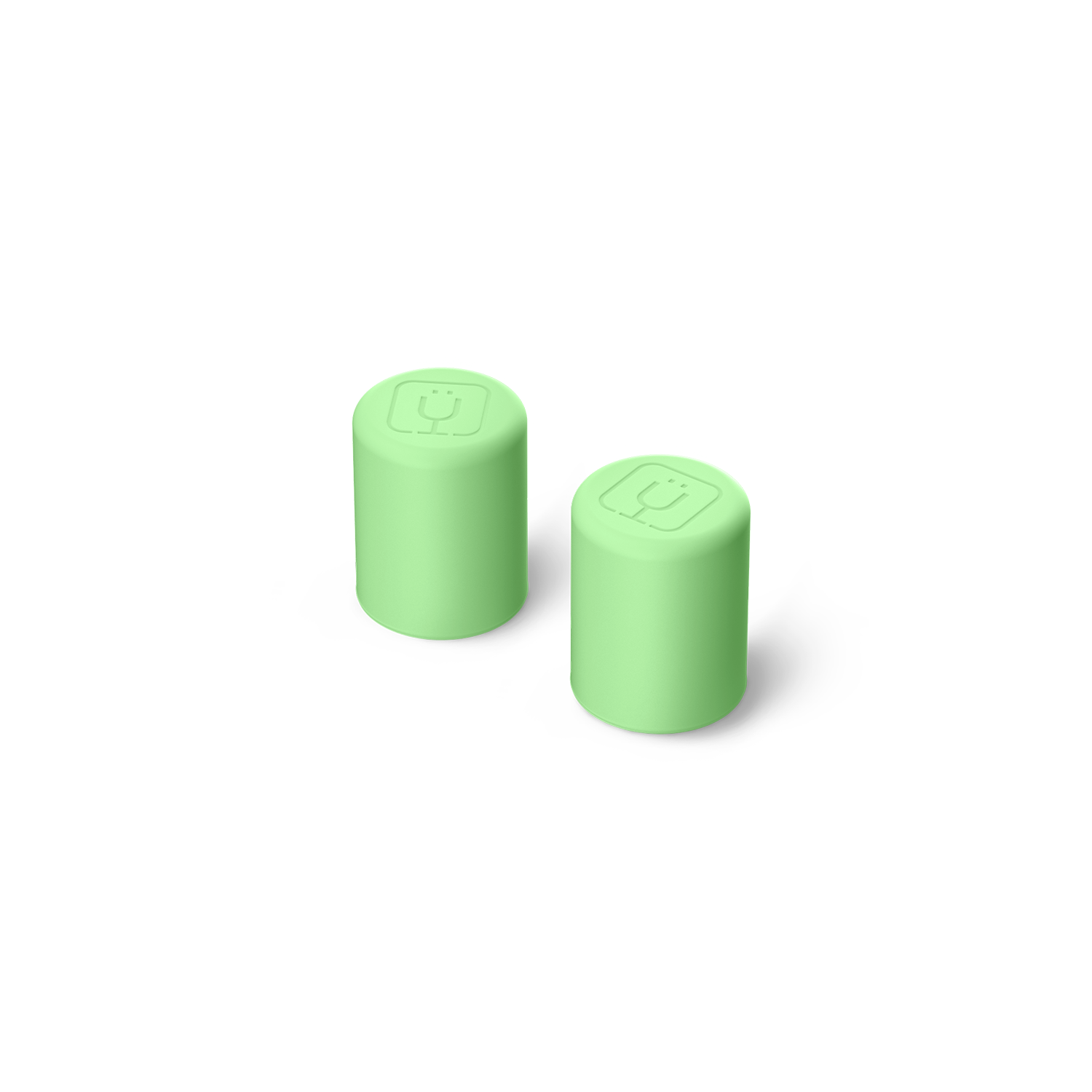 Magnetic Straw Cover | Kiwi | 2-Pack - Fresh Flow