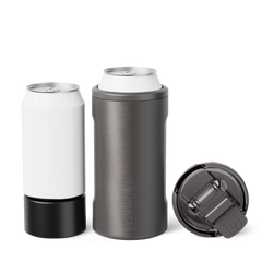 Hopsulator Trio | Black Stainless | 12/16oz Standard Cans - Fresh Finish