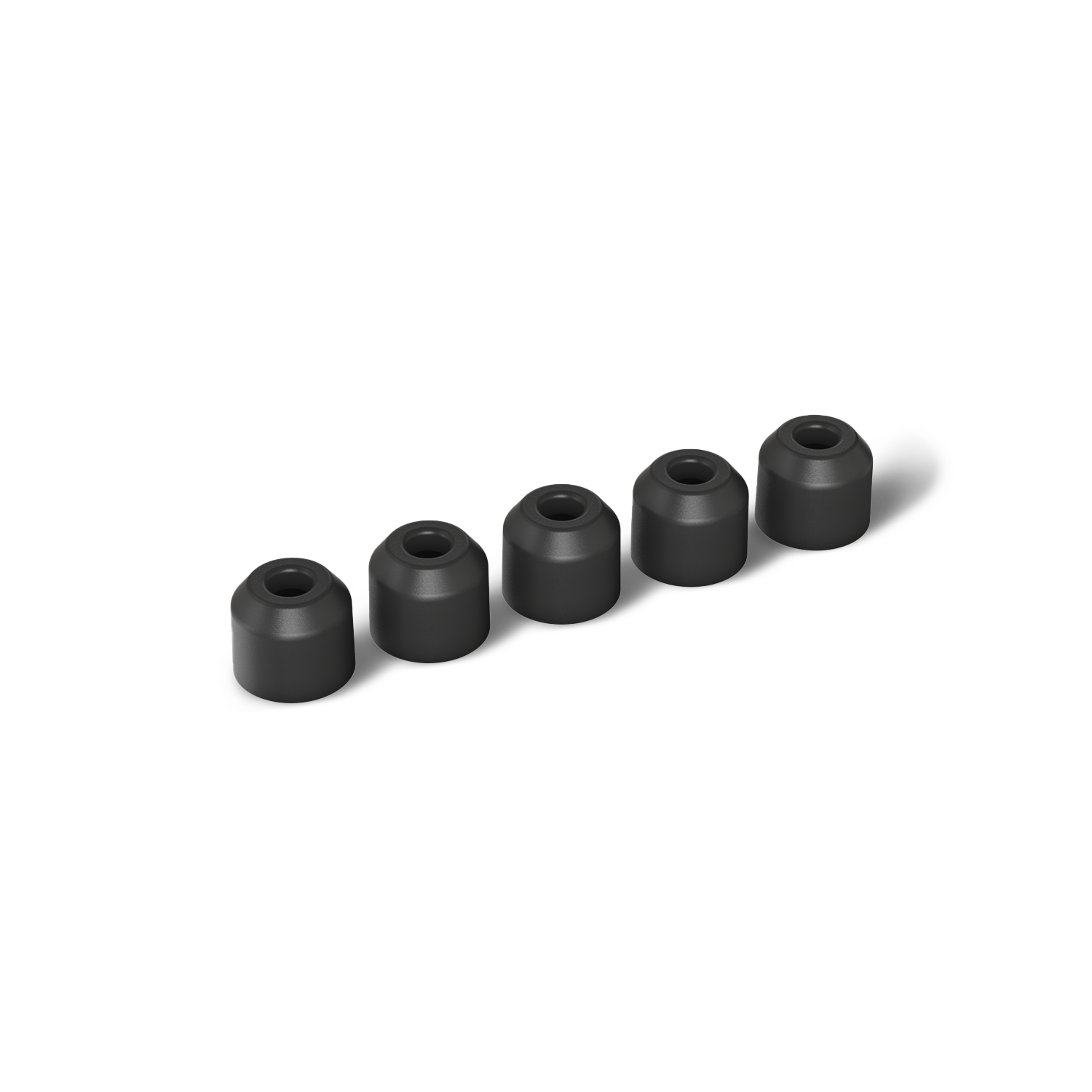 Paragon Replacement Mouth Piece - Black (Pack of 5) - Quick Sip
