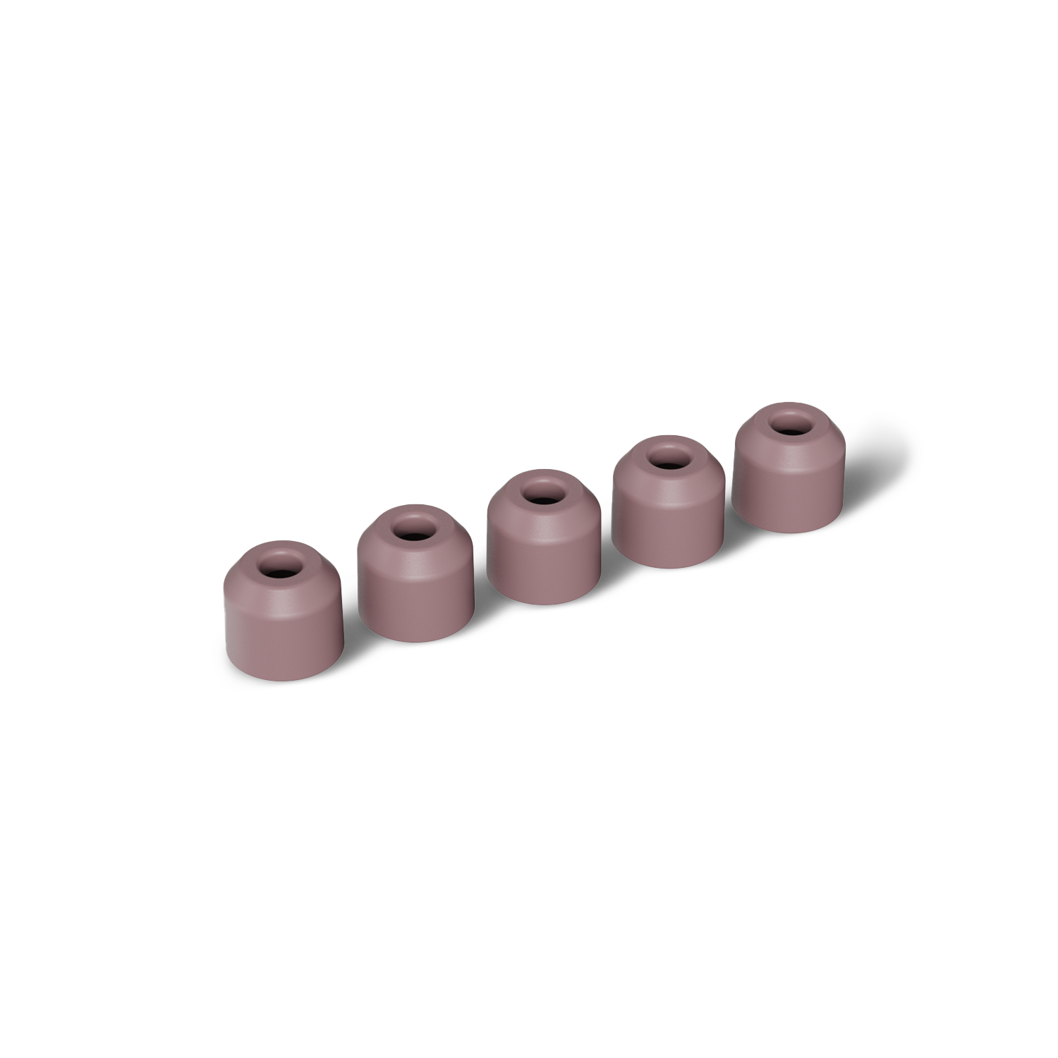 Paragon Replacement Mouth Piece - Rose Taupe (Pack of 5) - Ready Sip