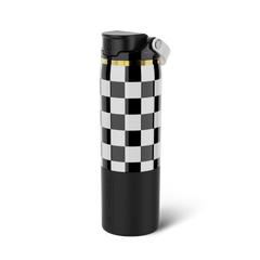Rise 25oz | Black & White Checker - Pure Refresh