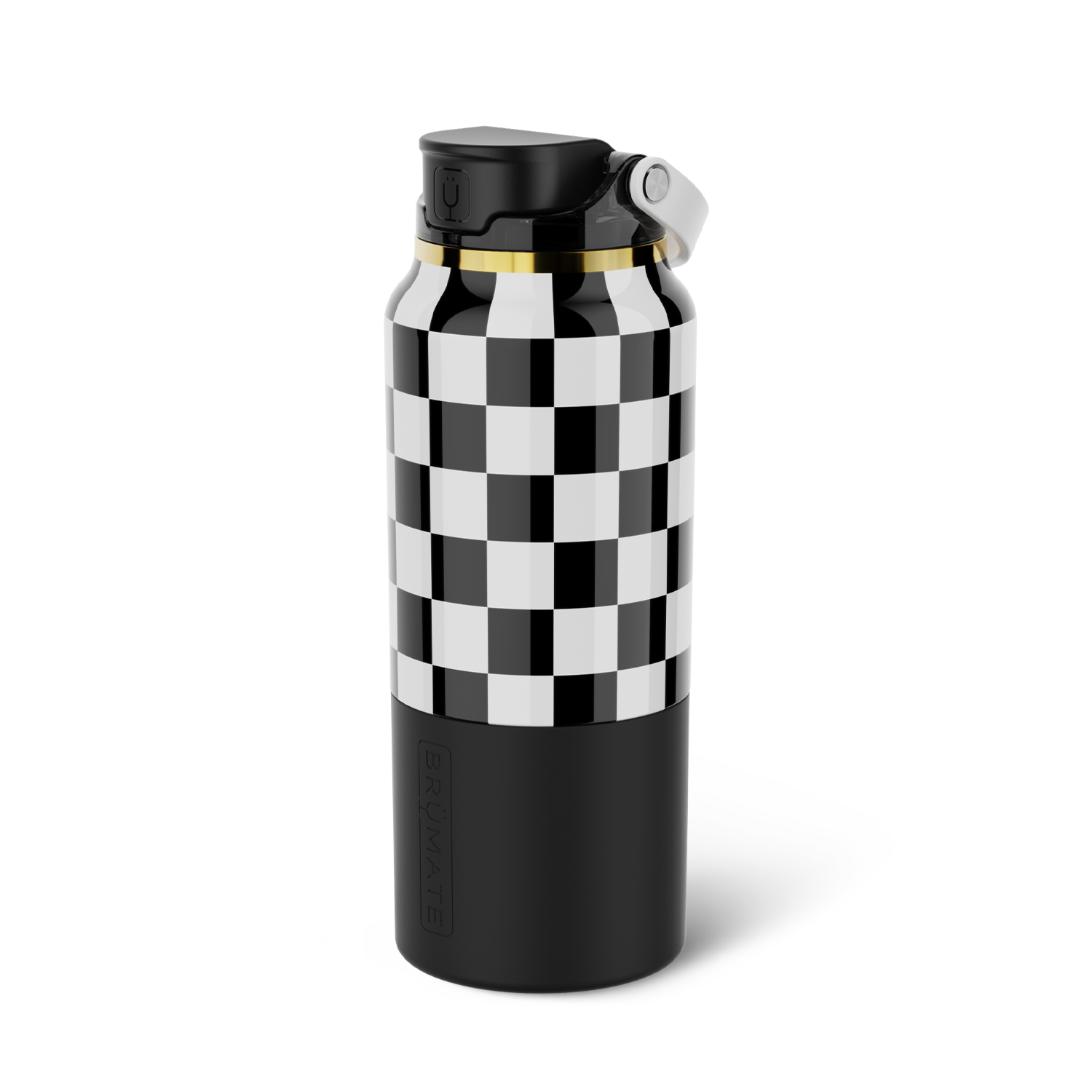 Rise 35oz | Black & White Checker - Fresh Finish