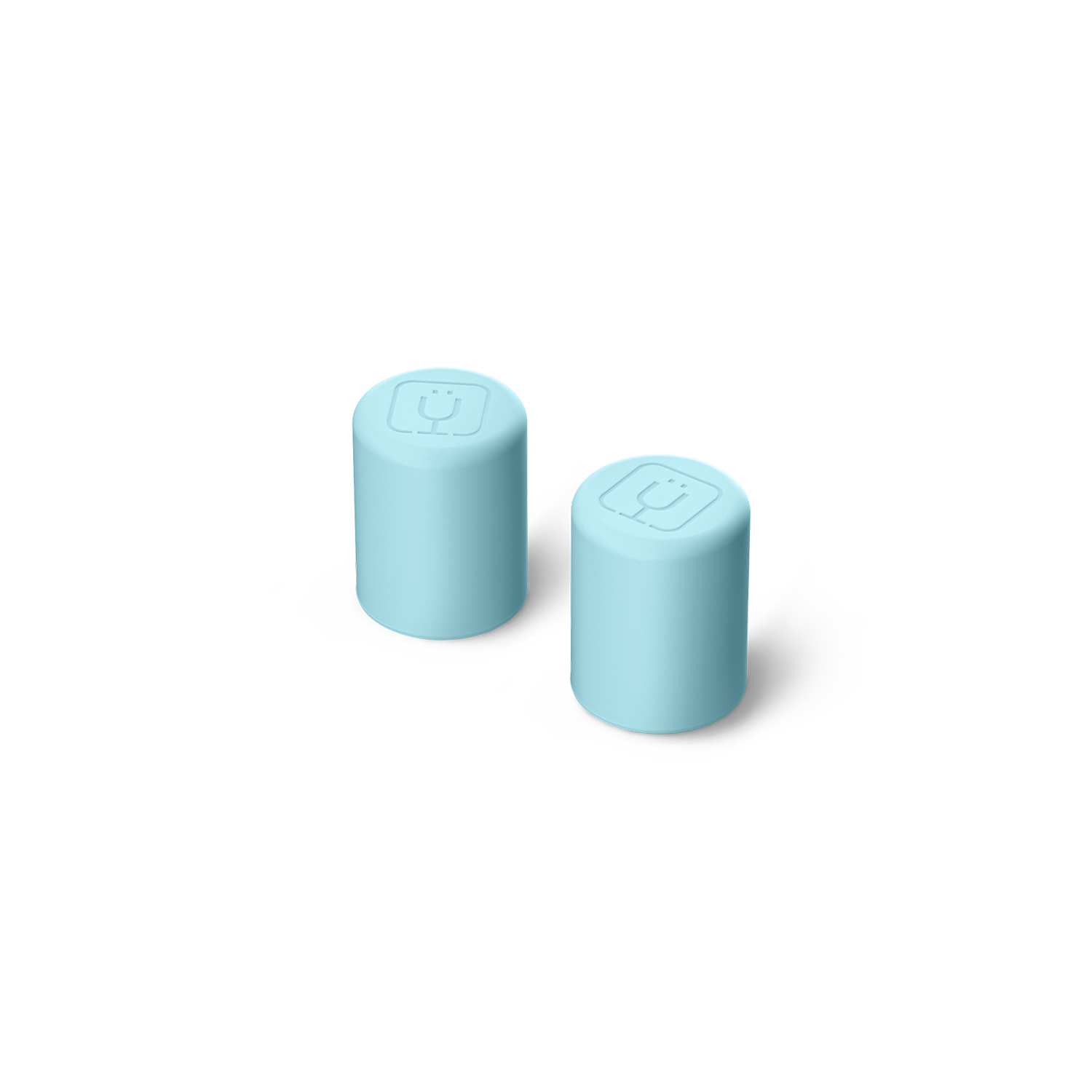 Magnetic Straw Cover | Glacier | 2-Pack - Ready Flow