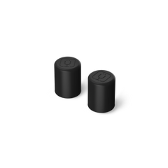 Magnetic Straw Cover | Black | 2-Pack - Quick Sip