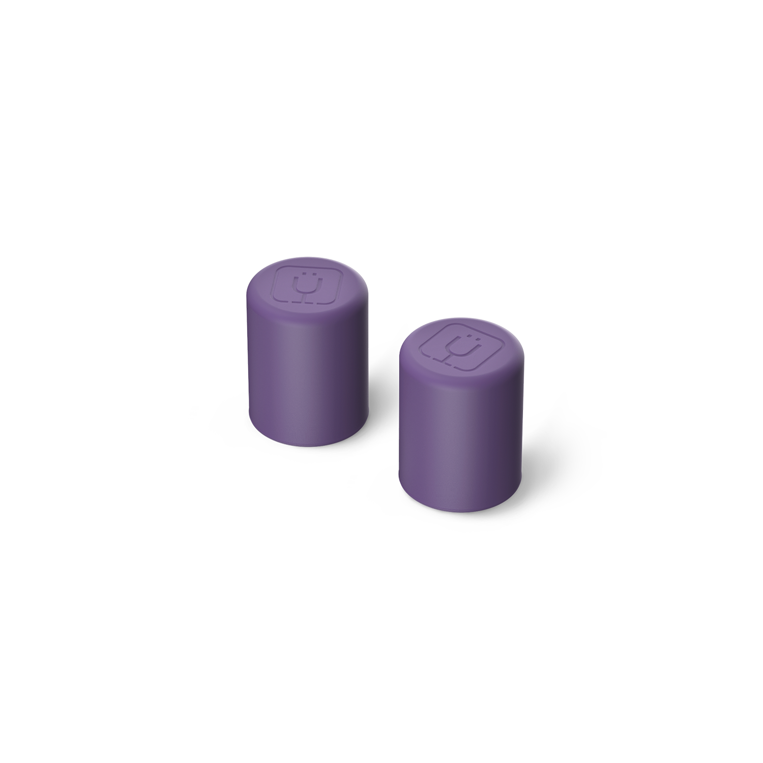 Magnetic Straw Cover | Dark Aura | 2-Pack - Quick Sip