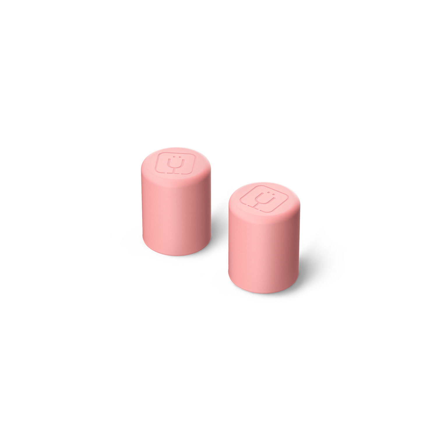 Magnetic Straw Cover | Guava | 2-Pack - Quick Sip
