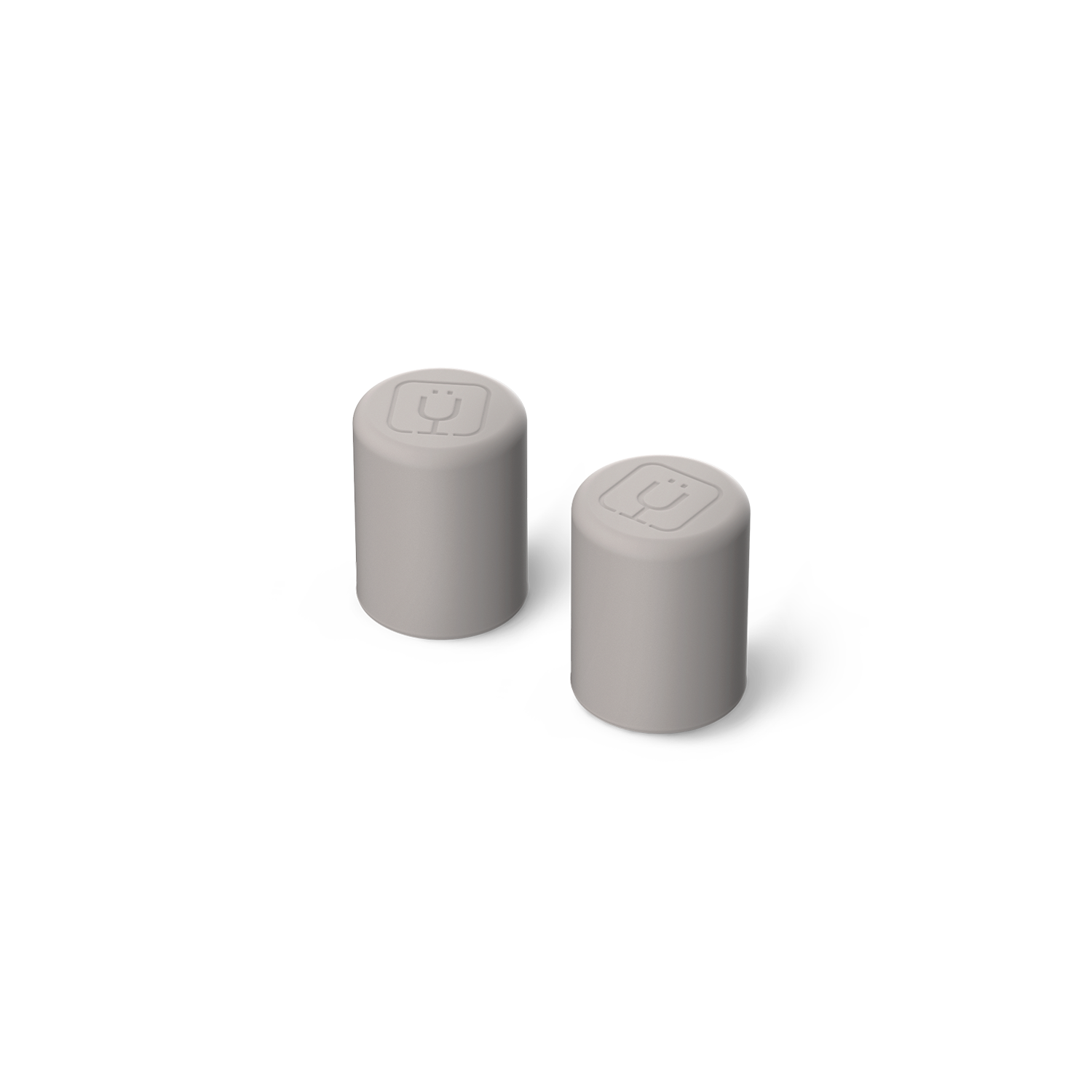 Magnetic Straw Cover | Mocha | 2-Pack - Ready Sip