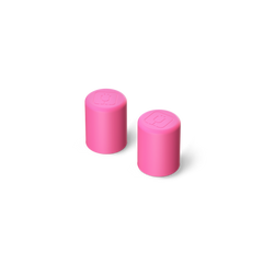 Magnetic Straw Cover | Neon Pink | 2-Pack - Fresh Flow