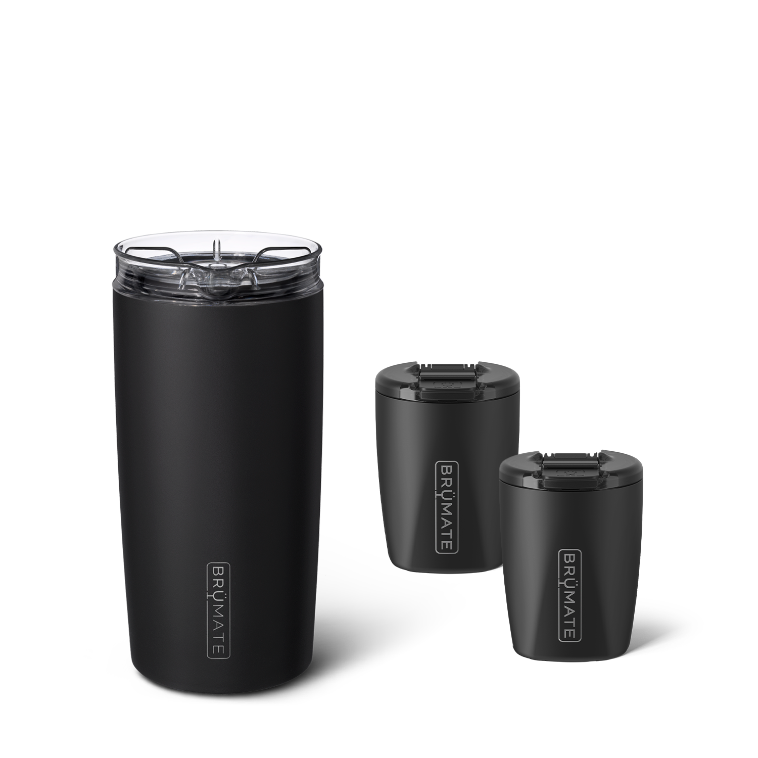 On The Rocks Bundle | Matte Black | 49/12oz - Pure Refresh