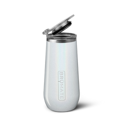 Champagne Flute | Glitter White | 12oz - Easy Entertaining